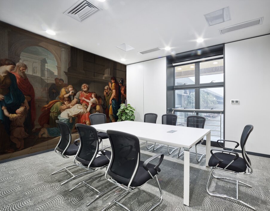 The Blind Oedipus Commending his Children to the Gods [1784] by Bénigne Gagneraux [1756–1795] Wall Printing