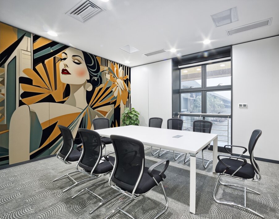  Nu Expressionism Wall Printing