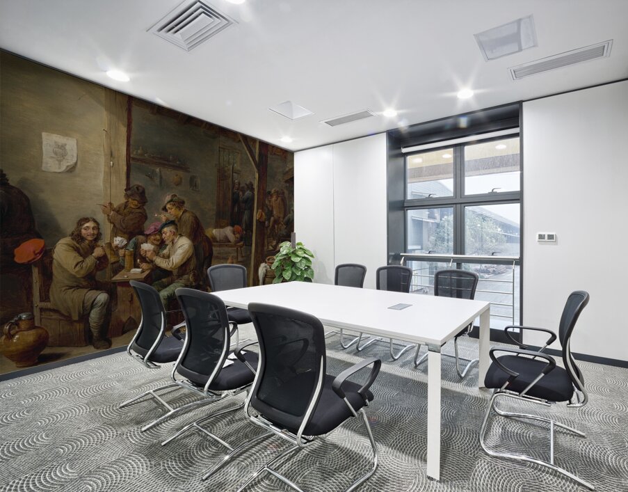 Tavern Scene [1658] by David Teniers The Younger [1610–1690] Wall Printing