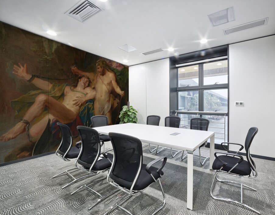 Hercules Freeing Prometheus [1703] by Nicolas Bertin [1668–1736] Wall Printing