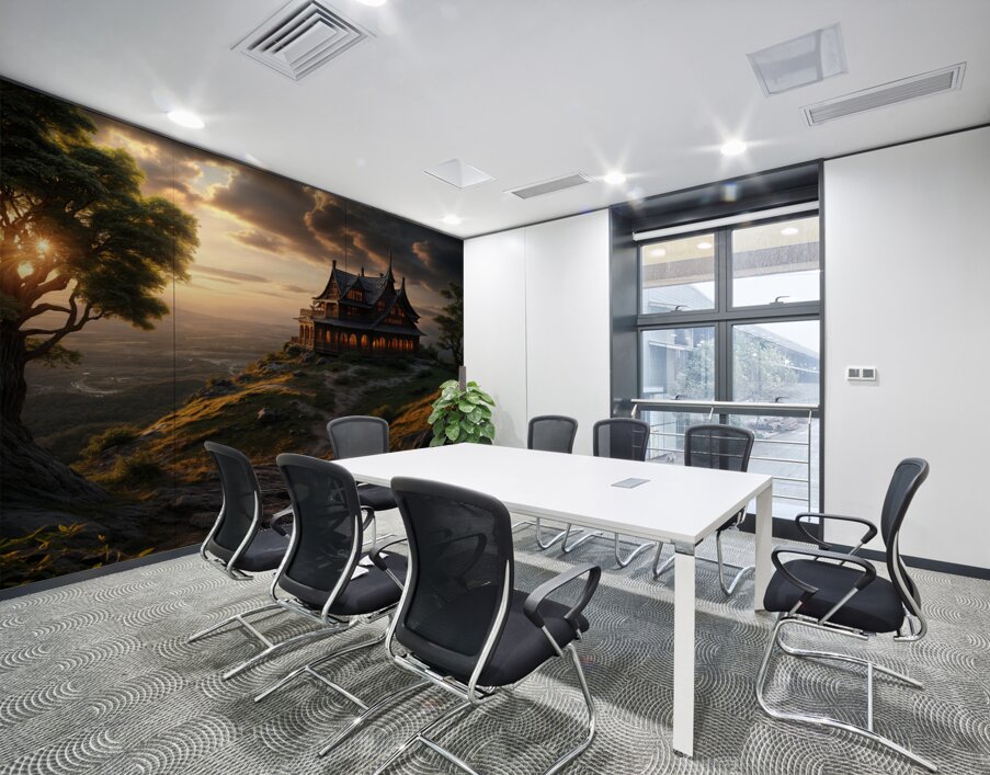 Dramatic Sunset  Wall Printing