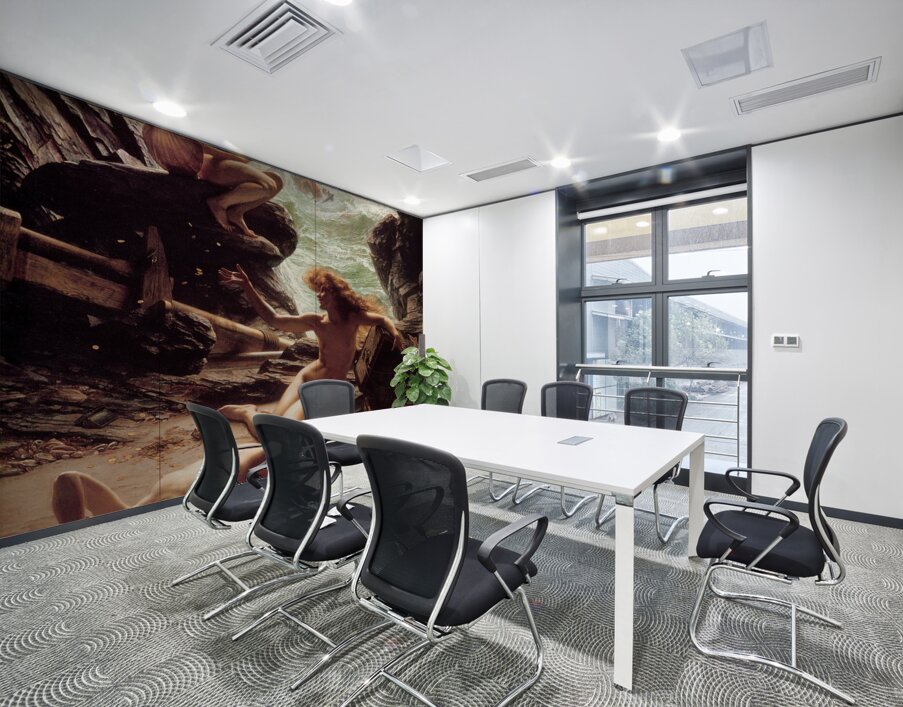Cave of The Storm Nymphs [1903] by Edward John Poynter [1836–1919] Wall Printing