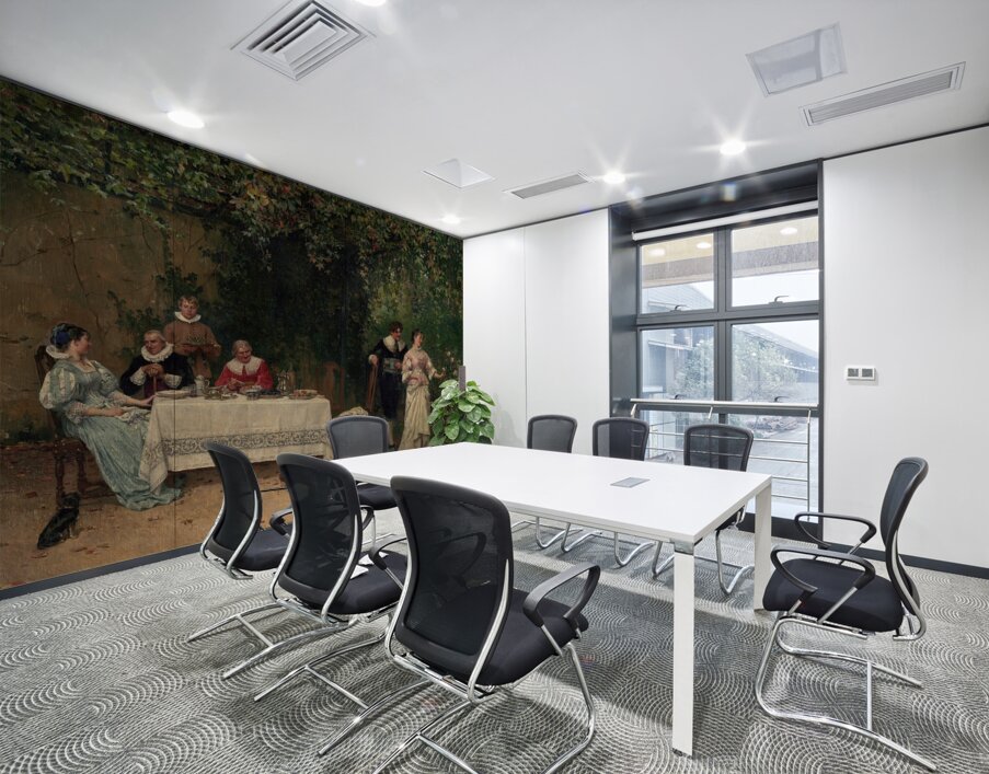 The Proposal [1878] by Adrien Moreau [1843–1906] Wall Printing