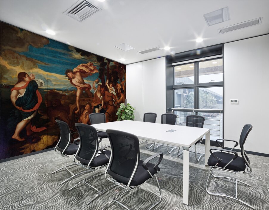 Bacchus and Ariadne by Follower of Titian [1506–1576] Wall Printing