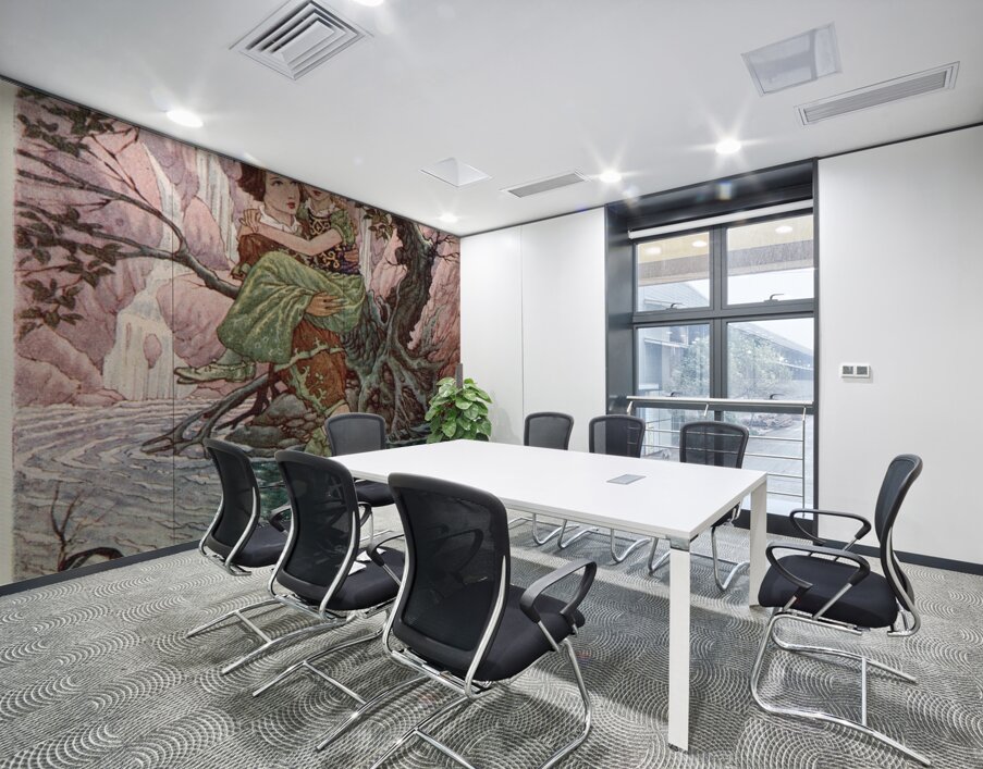 Curdie had again and again to carry her [1949] by Charles Folkard [1878–1963] Wall Printing