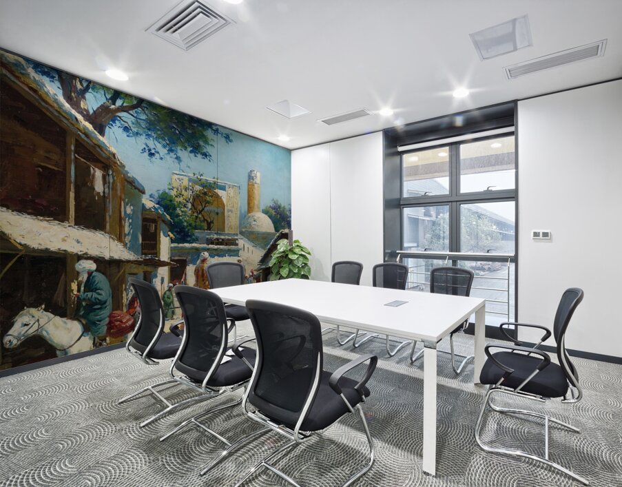 Samarkand Street Market by Richard Karlovich Zommer [1866–1939] Wall Printing