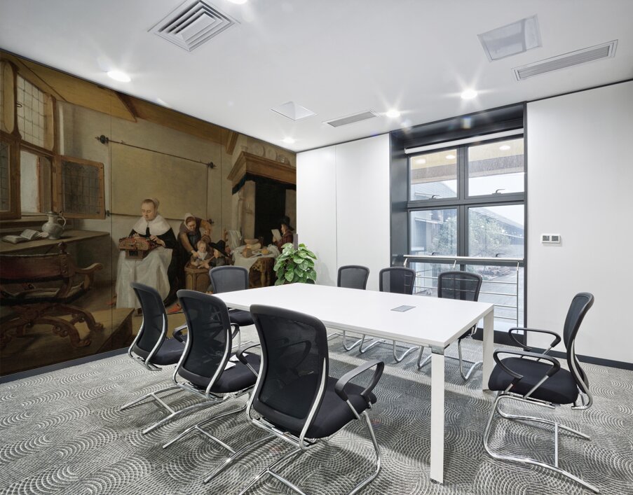 A Domestic Interior With a Family by Quirijn Van Brekelenkam [1622–1669] Wall Printing