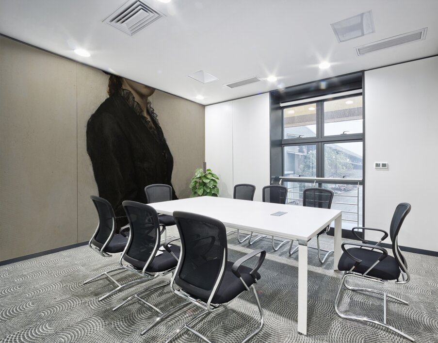 Portrait de Jacqueline Comerre–Paton en robe noire [1879] by Léon François Comerre [1850–1916] Wall Printing