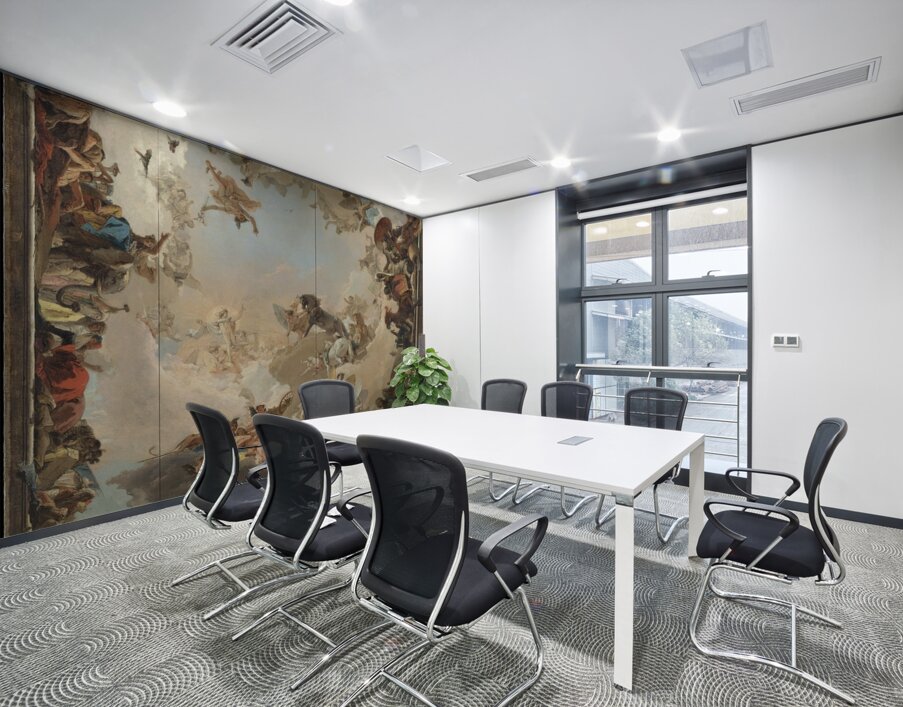 Allegory of The Planets and Continents [1752] by Giovanni Battista Tiepolo [1696–1770] Wall Printing