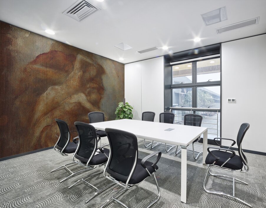 Fire. Study for the Carlton House Terrace Fresco. The Elements by George Frederic Watts [1817–1904] Wall Printing