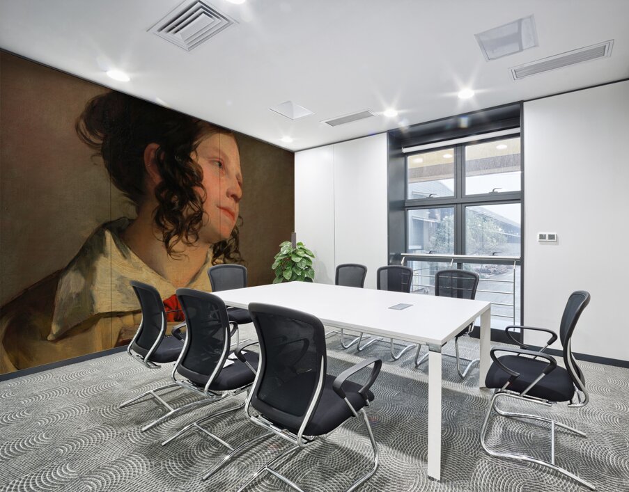 Josefine von Kaltenthaler [1840] by Friedrich von Amerling [1803–1887] Wall Printing