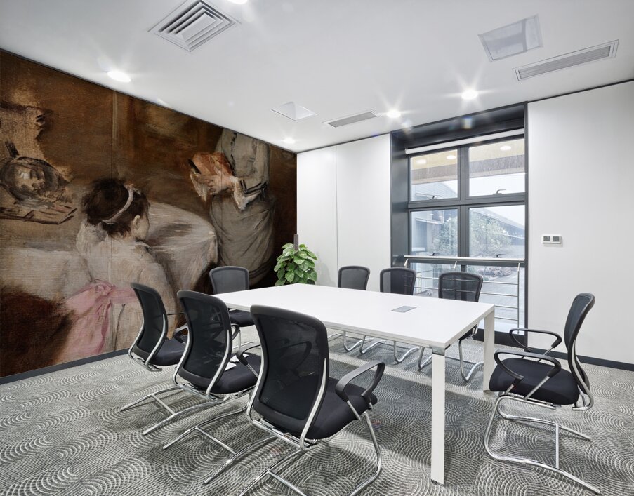 Afternoon Tea [About 1874] by Eva Gonzalès [1849–1883] Wall Printing