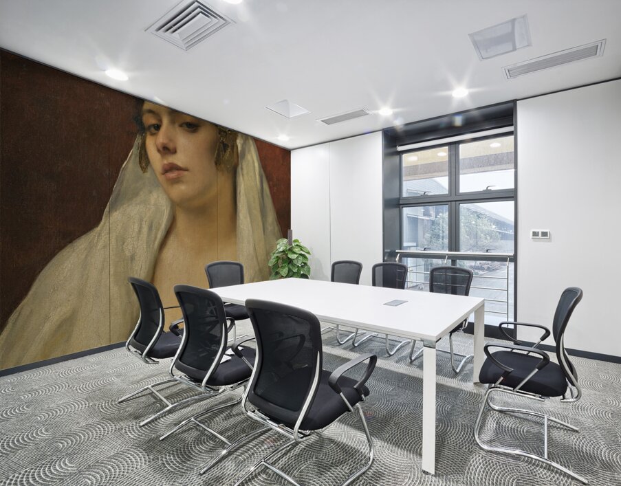 An Oriental Beauty by Franz Xaver Kosler [1864–1905] Wall Printing