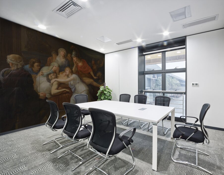 Andromache Lamenting The Death Of Hector by Circle Of Heinrich Friedrich Füger [1751–1818] Wall Printing