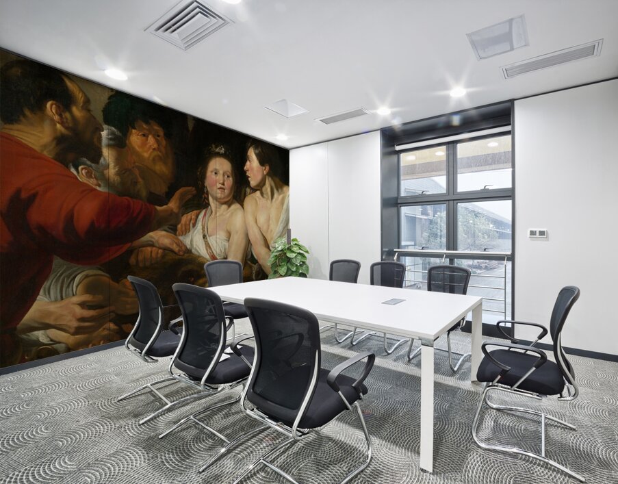 Meleager and Atalante [1617–1618] by Jacob Jordaens [1593–1678] Wall Printing