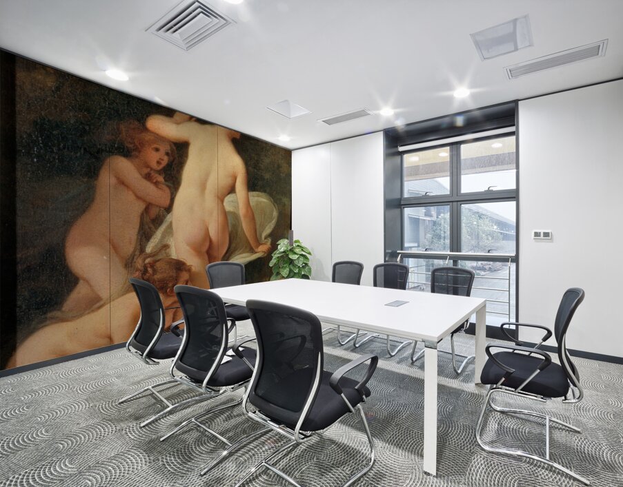 Nymphes [1780–1831] by Jacques Antoine Vallin [1760–1835] Wall Printing