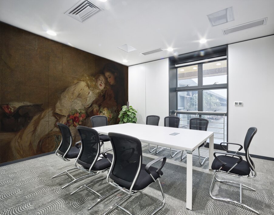 The return home [1873] by George Elgar Hicks [1824–1914] Wall Printing