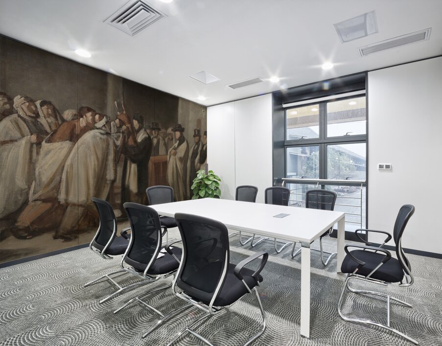 Sabbath Service by Edouard Moyse [1827–1908] Wall Printing