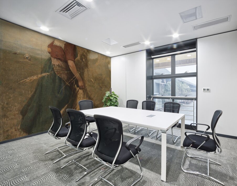 Schoven binden [1866] by David De La Mar [1832–1898] Wall Printing