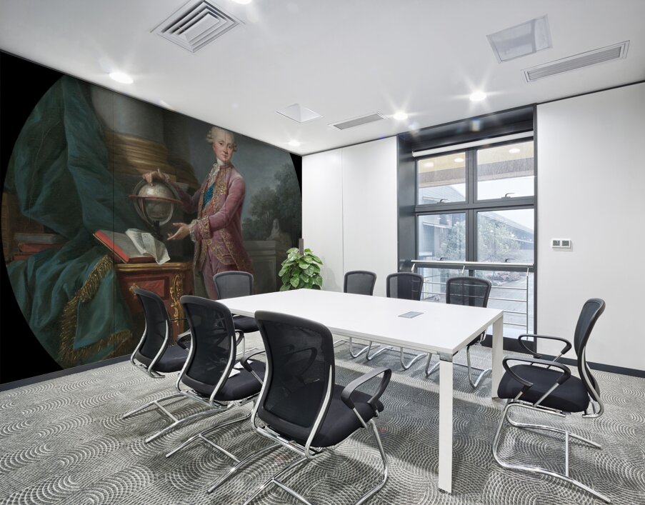 Portrait of the Prince of Nassau [1776] by Elisabeth Louise Vigée Le Brun [1755–1842] Wall Printing