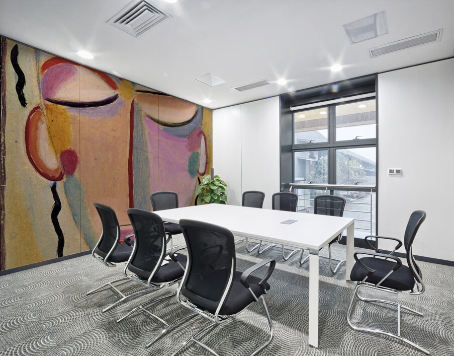 Mystical head. Meditation [1918] by Alexej von Jawlensky [1864–1941] Wall Printing