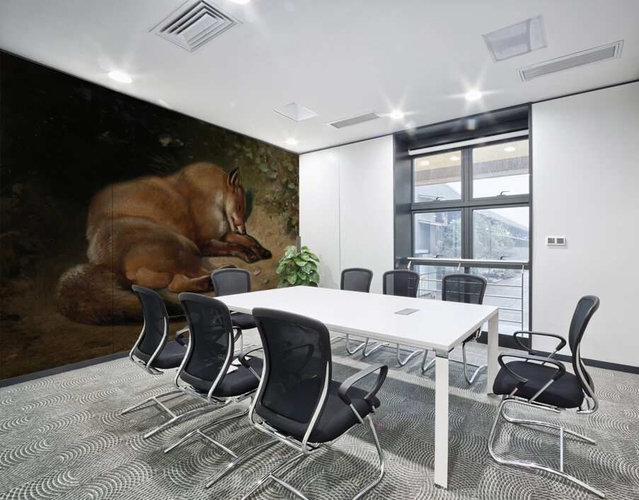 After the meal [1846–1879] by Bernard te Gempt [1826–1879] Wall Printing