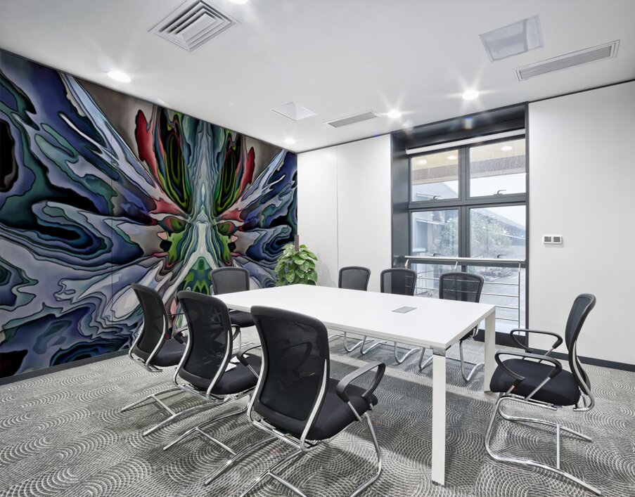 THE BUTTERFLYS STRUCTURE Wall Printing