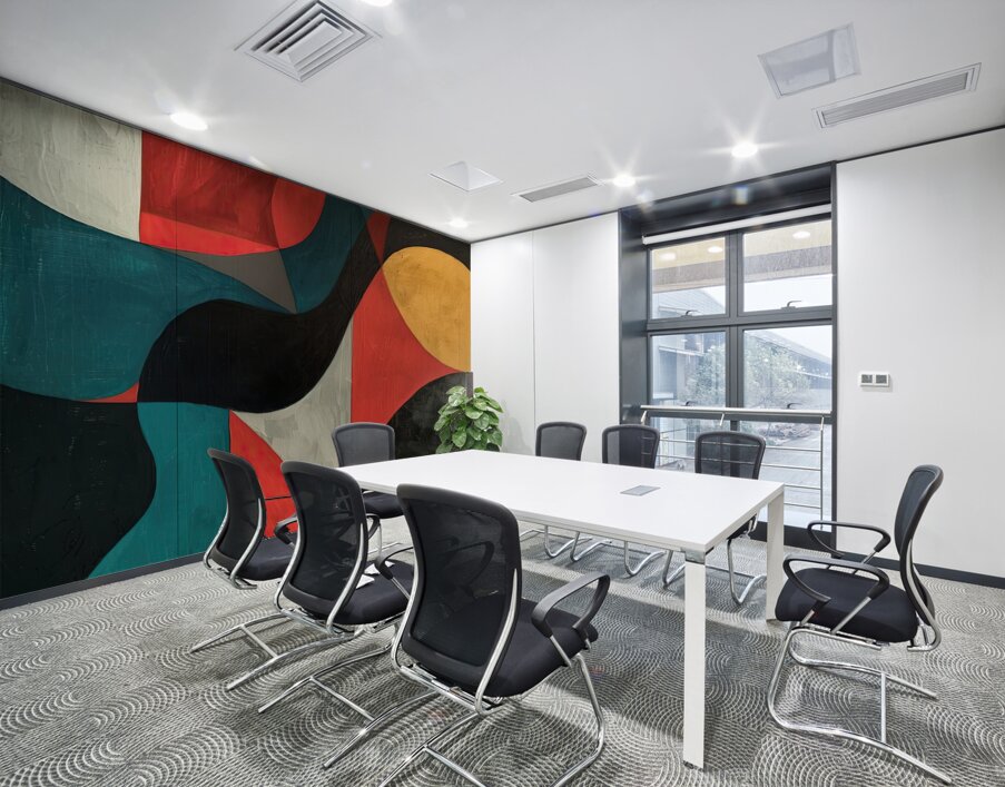 Abstract Dance 7892BC 45 Wall Printing