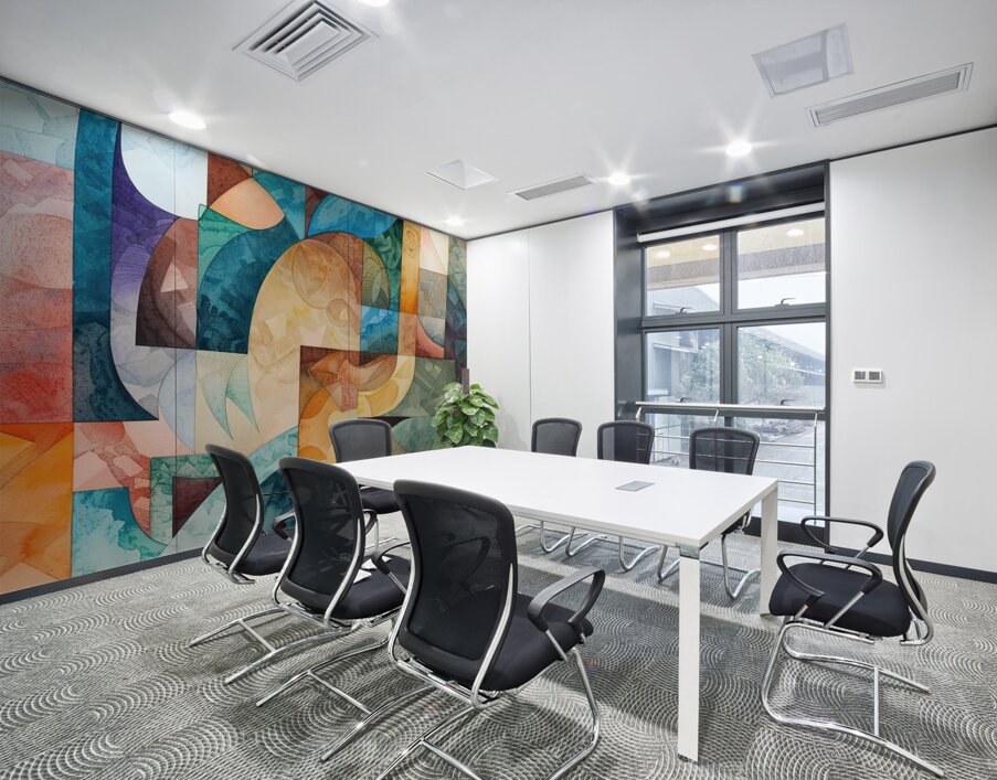 Abstract Interplay 79H2P4 45 Wall Printing