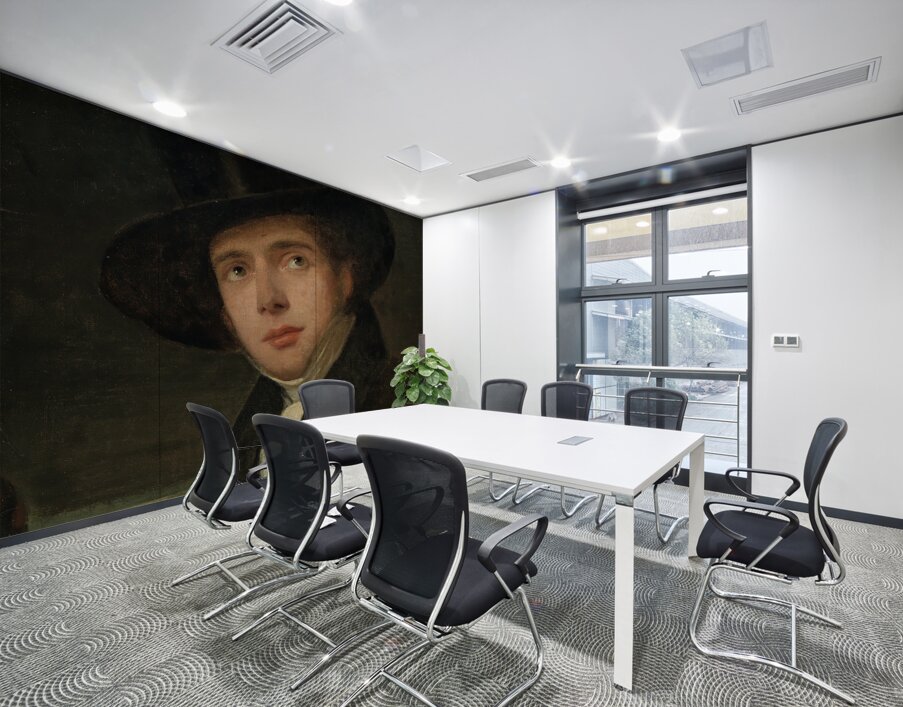 Portrait Of His Brother Andreas by Friedrich von Amerling [1803–1887] Wall Printing