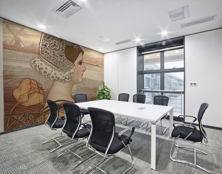 Dutch Lady with Tulips by Paul Berthon [1872–1909] Wall Printing