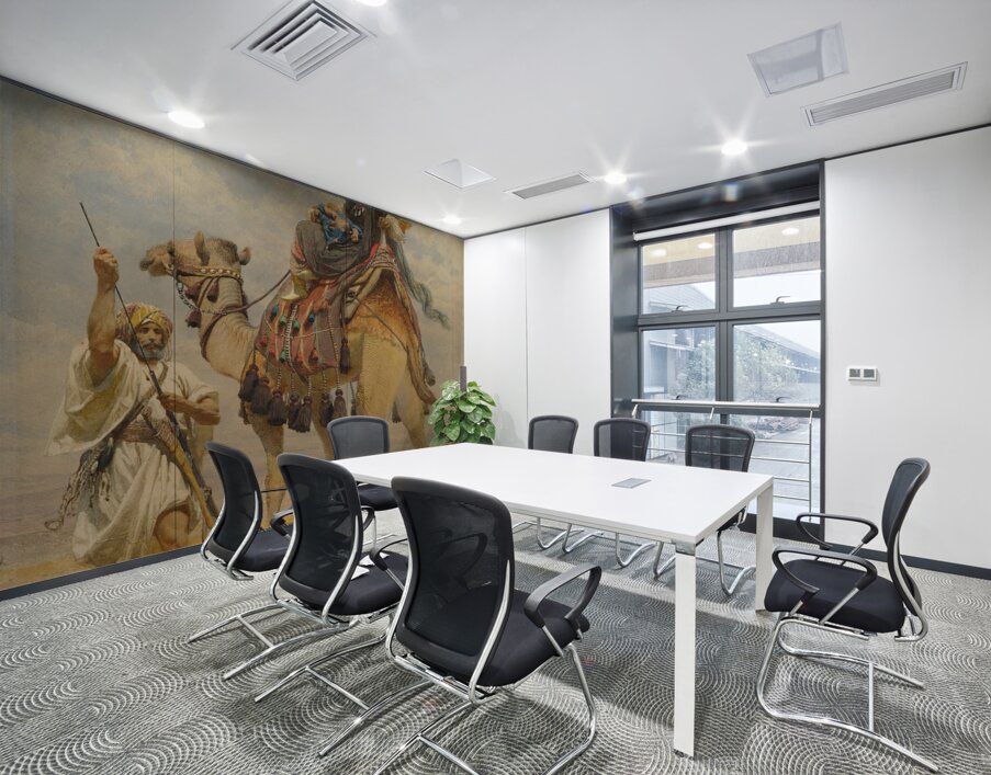 Bedouin Woman On A Camel [1864.] by Carl Haag [1820–1915] Wall Printing