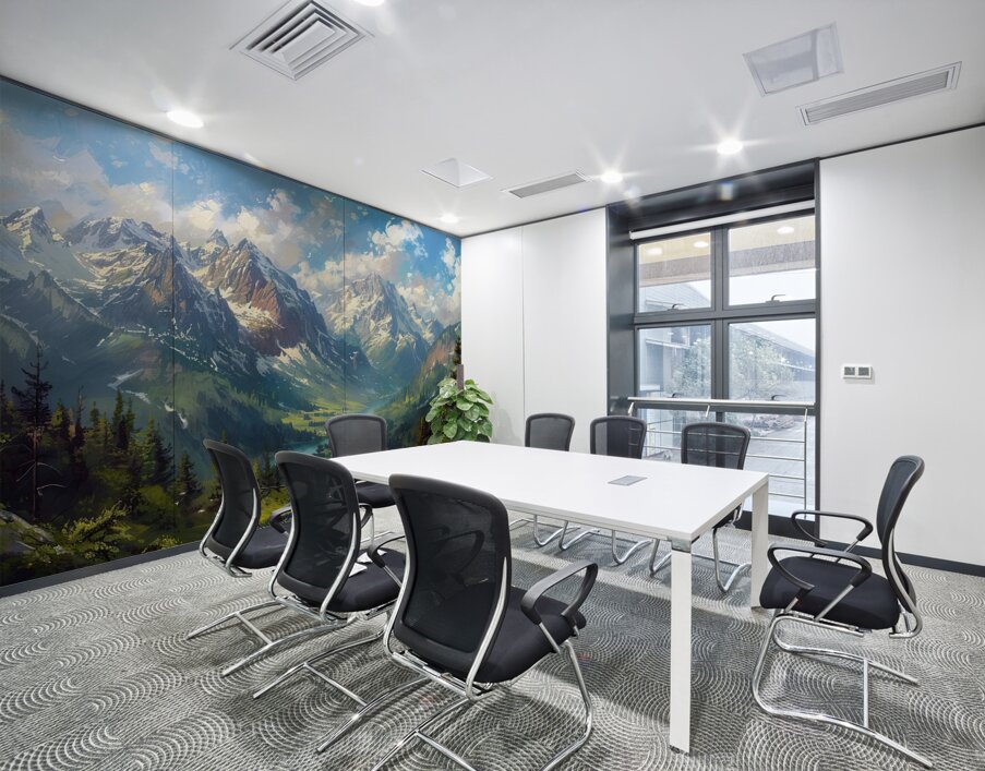 Alpine Valley Vista H29NJP 55 Wall Printing