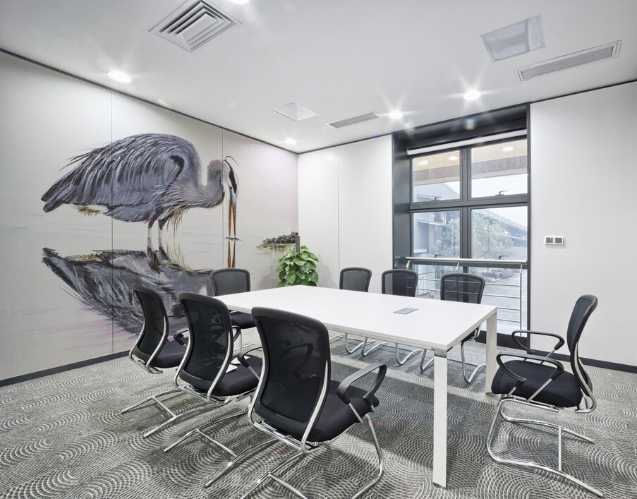 On Reflection Wall Printing