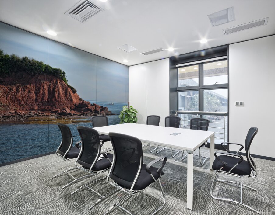 Red Coastline of Cape Bear PEI Wall Printing