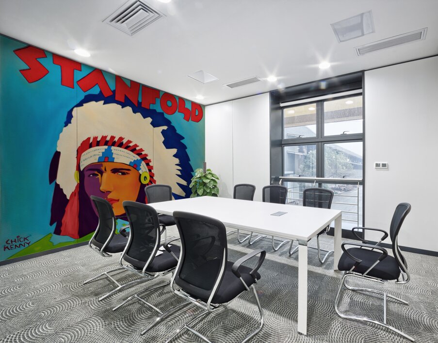 1932 Stanford Indians Art Wall Printing