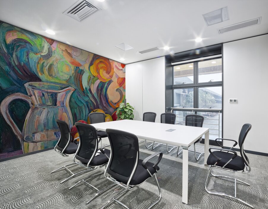 Apples and Swirls H29N5Z 55 Wall Printing