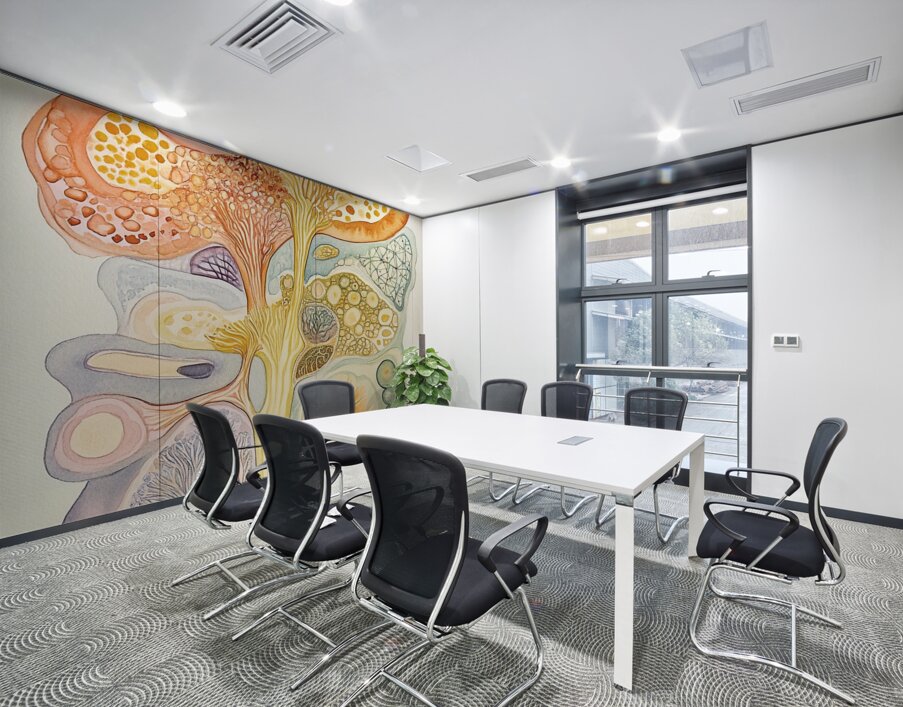 Arboreal Microcosm 7P3H2N 55 Wall Printing