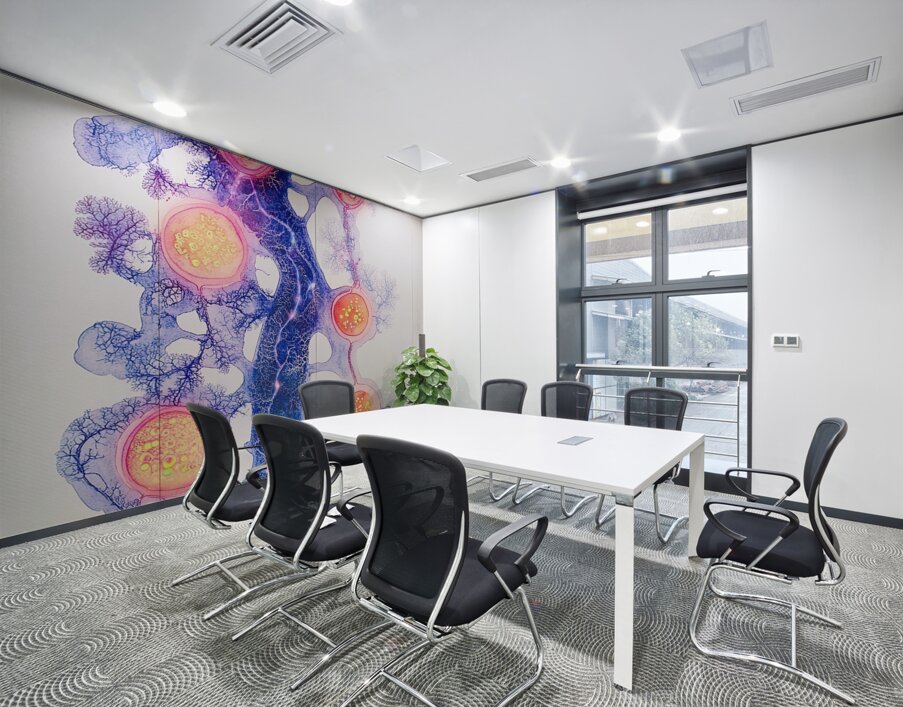 Arboreal Nexus Flow 9P3N2H 55 Wall Printing