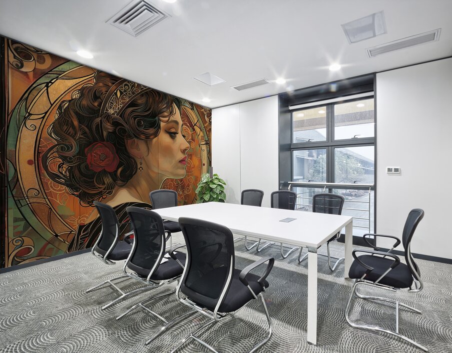 Art Nouveau Muse 7294HB 50 Wall Printing