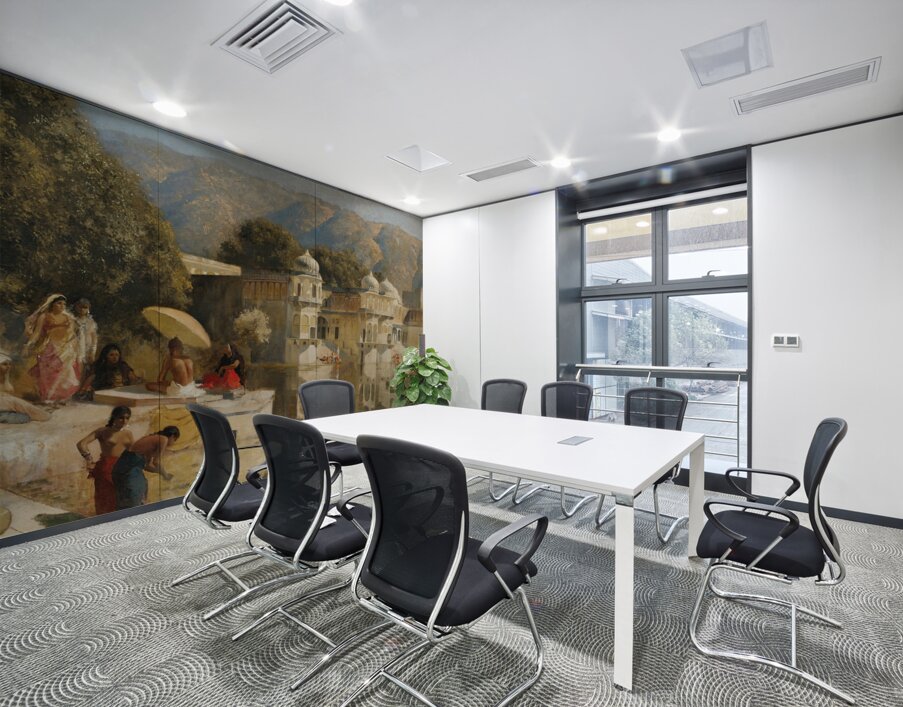 Lake at Oodeypore. India [circa 1893] by Edwin Lord Weeks [1849–1903] Wall Printing