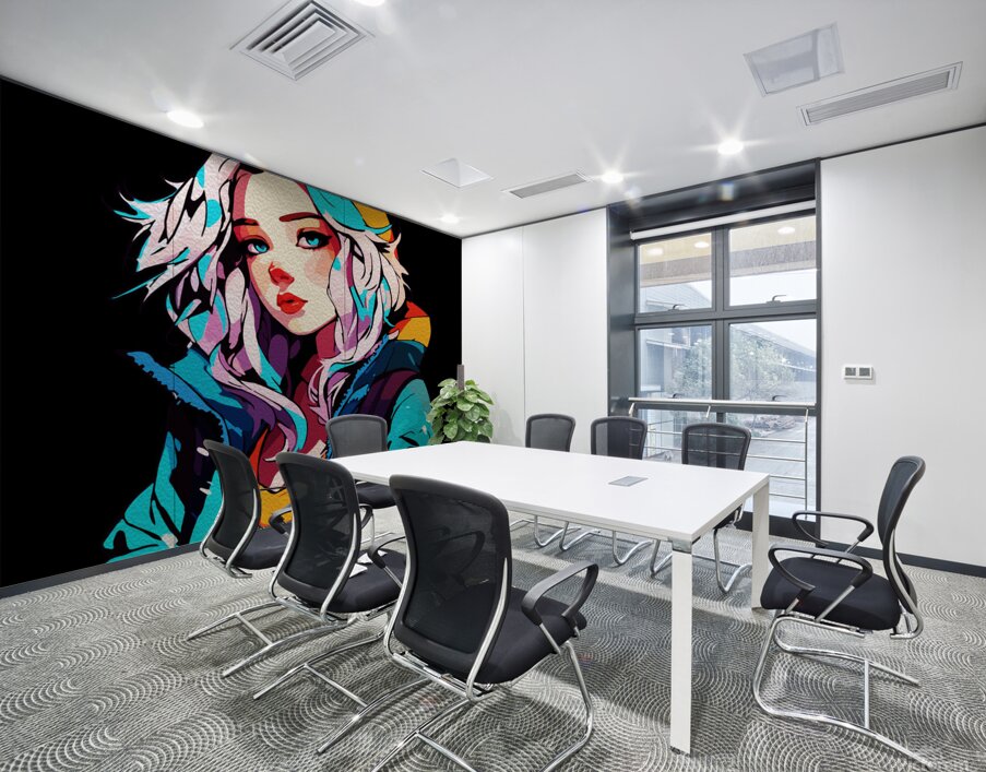 Creative Anime Wall Art | Girls 10 Wall Printing