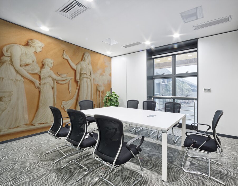 Overdoor Painting II [1790s] by Pierre Rousseau [1751–1829] Wall Printing