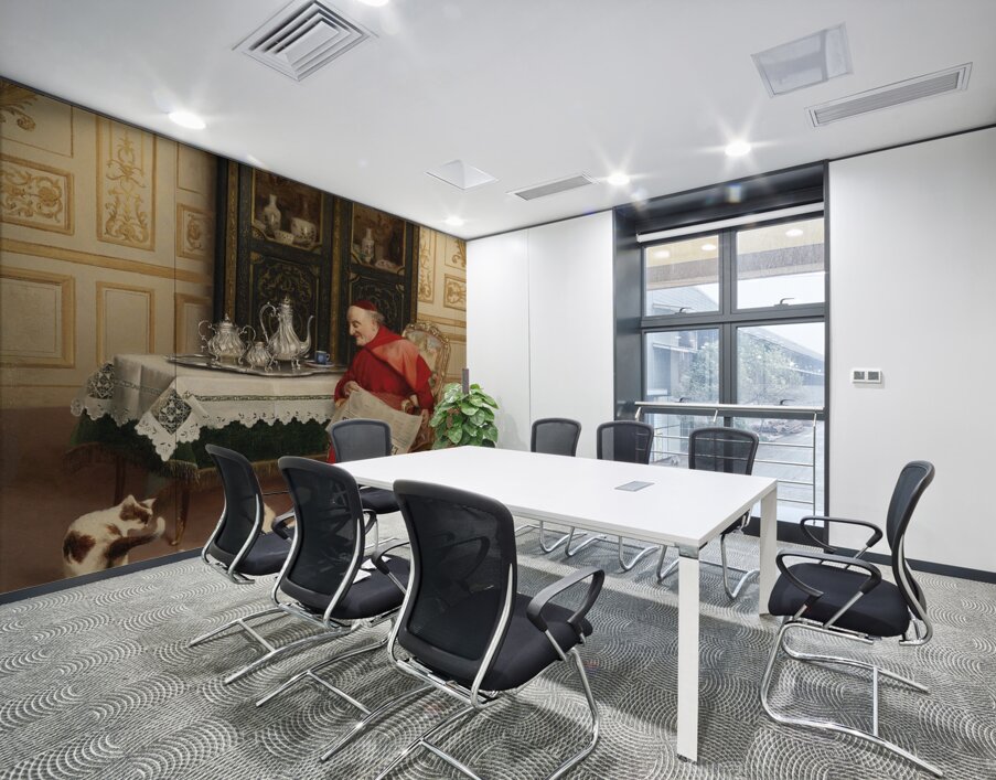 Katzenspiele by Georges Croegaert [1848–1923] Wall Printing