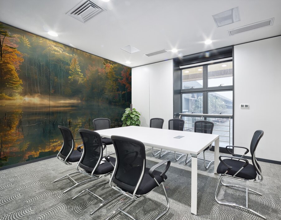 Autumn Mist Reflections 92HJ5P 67 Wall Printing