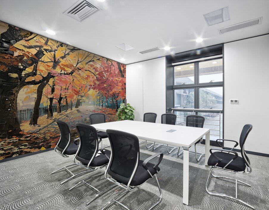 Autumn Pathway Serene 2H9N3Z 58 Wall Printing