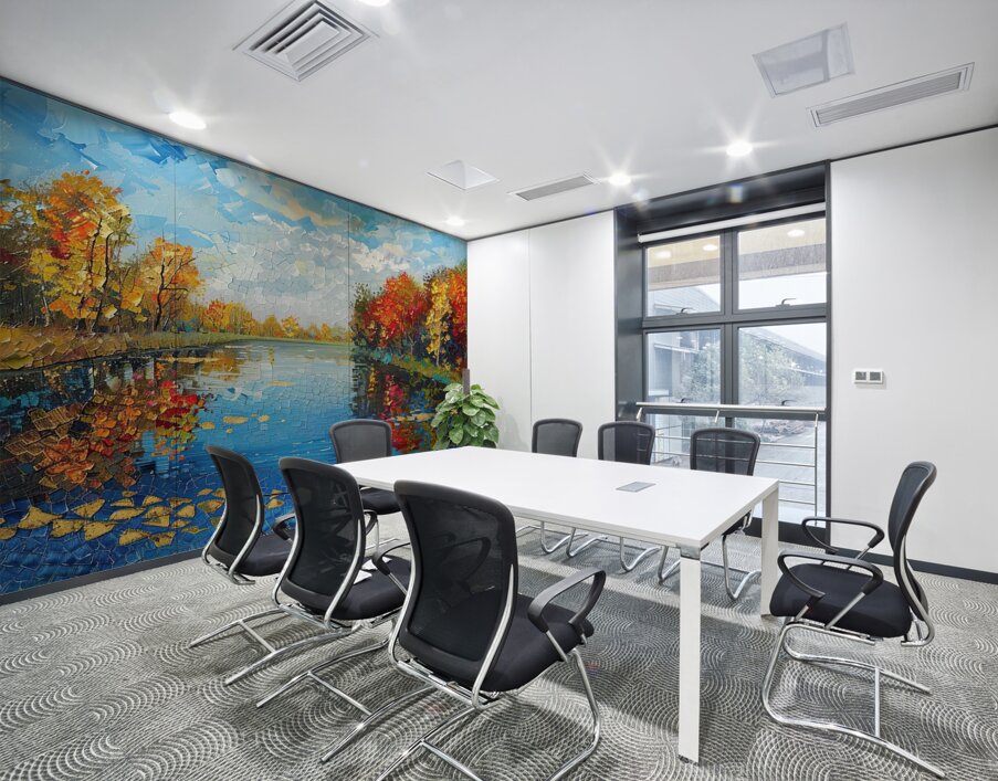 Autumn Reflection 8294HJ 45 Wall Printing