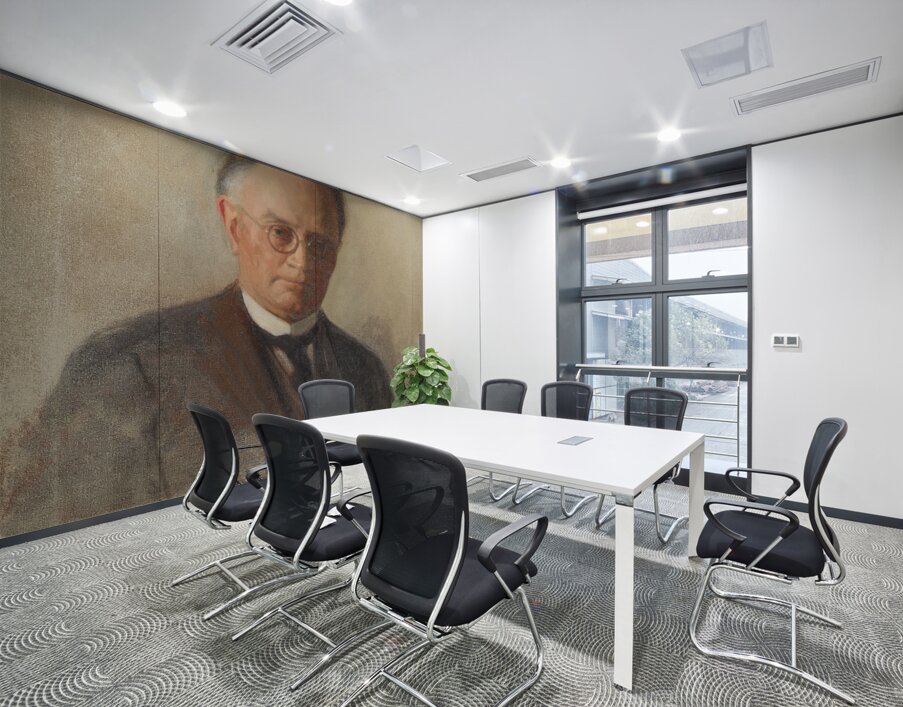 Professor Johan Gunnar Andersson by Bernhard Österman [1870–1938] Wall Printing