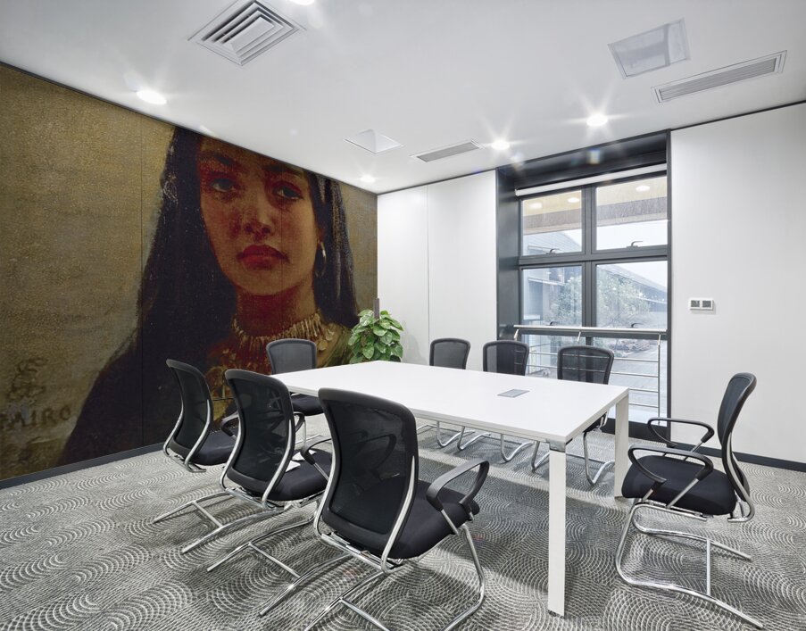 Egyptian Beauty [1875] by Edwin Long [1829–1891] Wall Printing