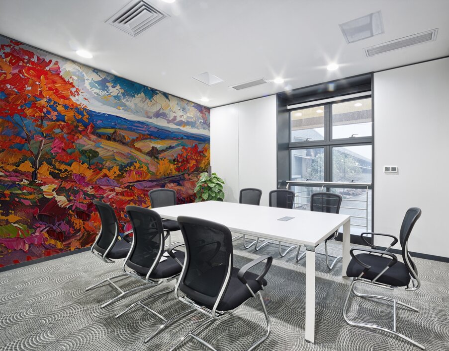 Autumn Vista Over Hills P23K8N 59 Wall Printing